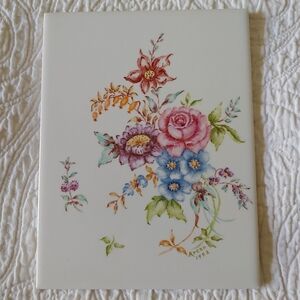 Vintage Floral Tile